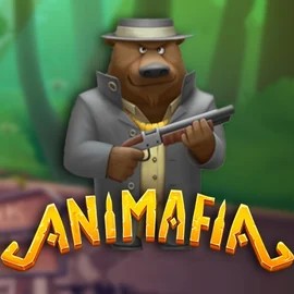 Animafia slot logo by Peter & Sons at Monro Casino
