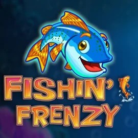 Logo of Fishin Frenzy from Blueprint Gaming at Monro Casino