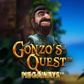 Gonzo's Quest Megaways slot logo by Red Tiger Gaming at Monro CasinoGonzo's Quest Megaways