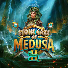 Stone Gaze of Medusa 2 logo by Stakelogic at Monro Casino