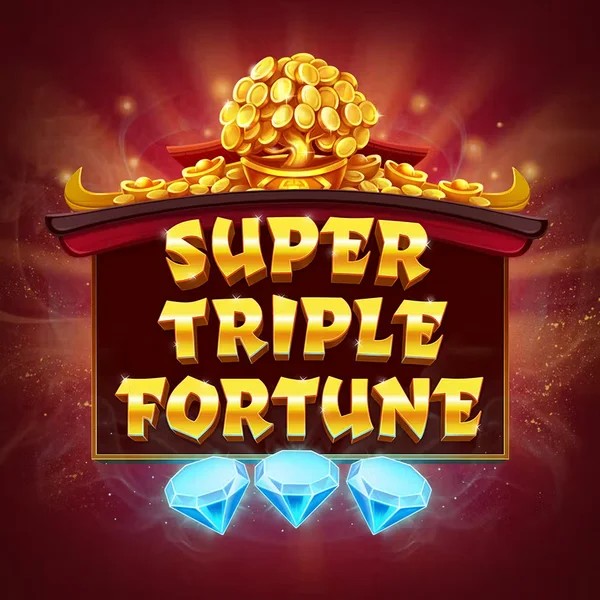 Super Triple Fortune by Greentube, showcased at monroe-park.de – game logo